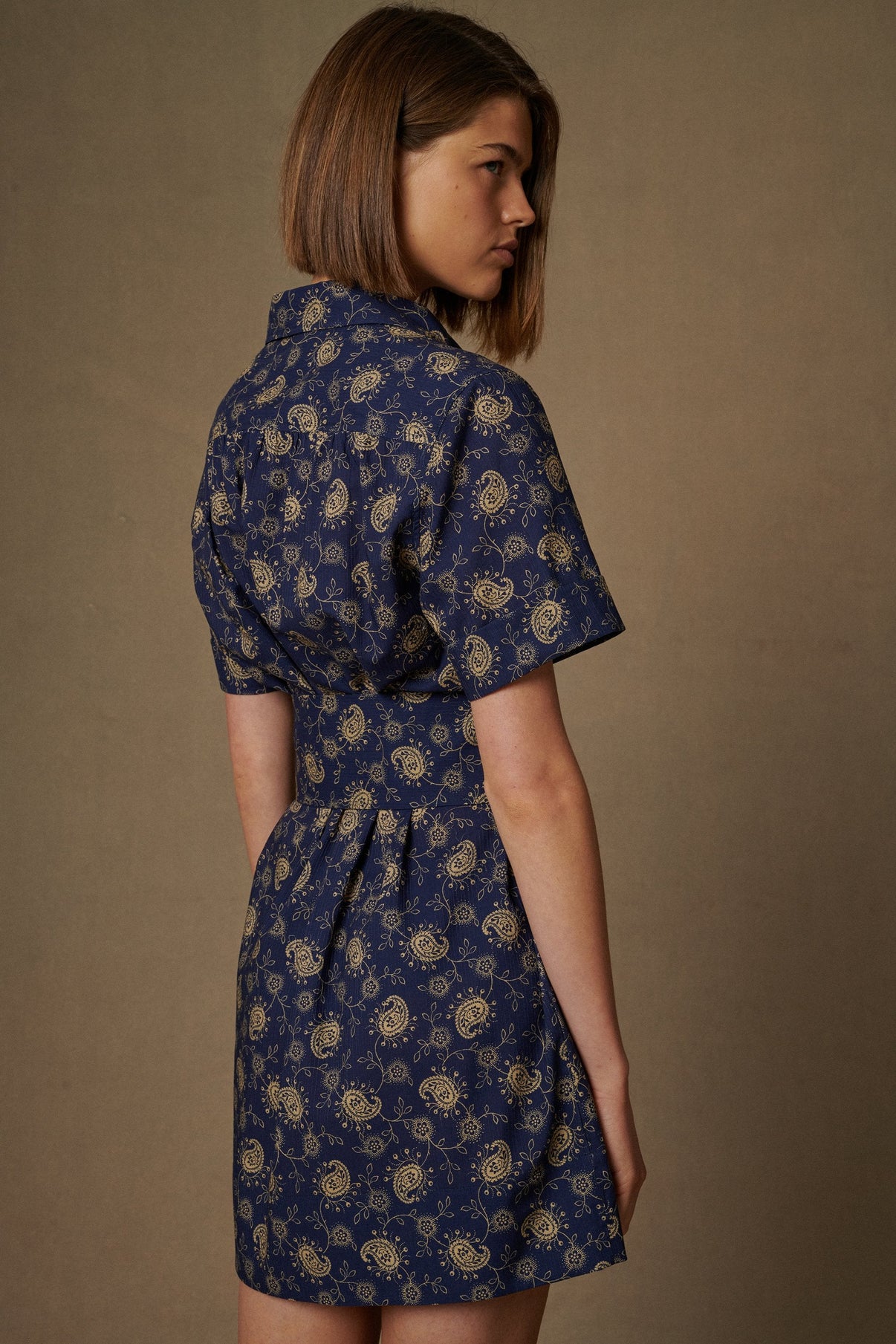MAUD NAVY DRESS vue 2