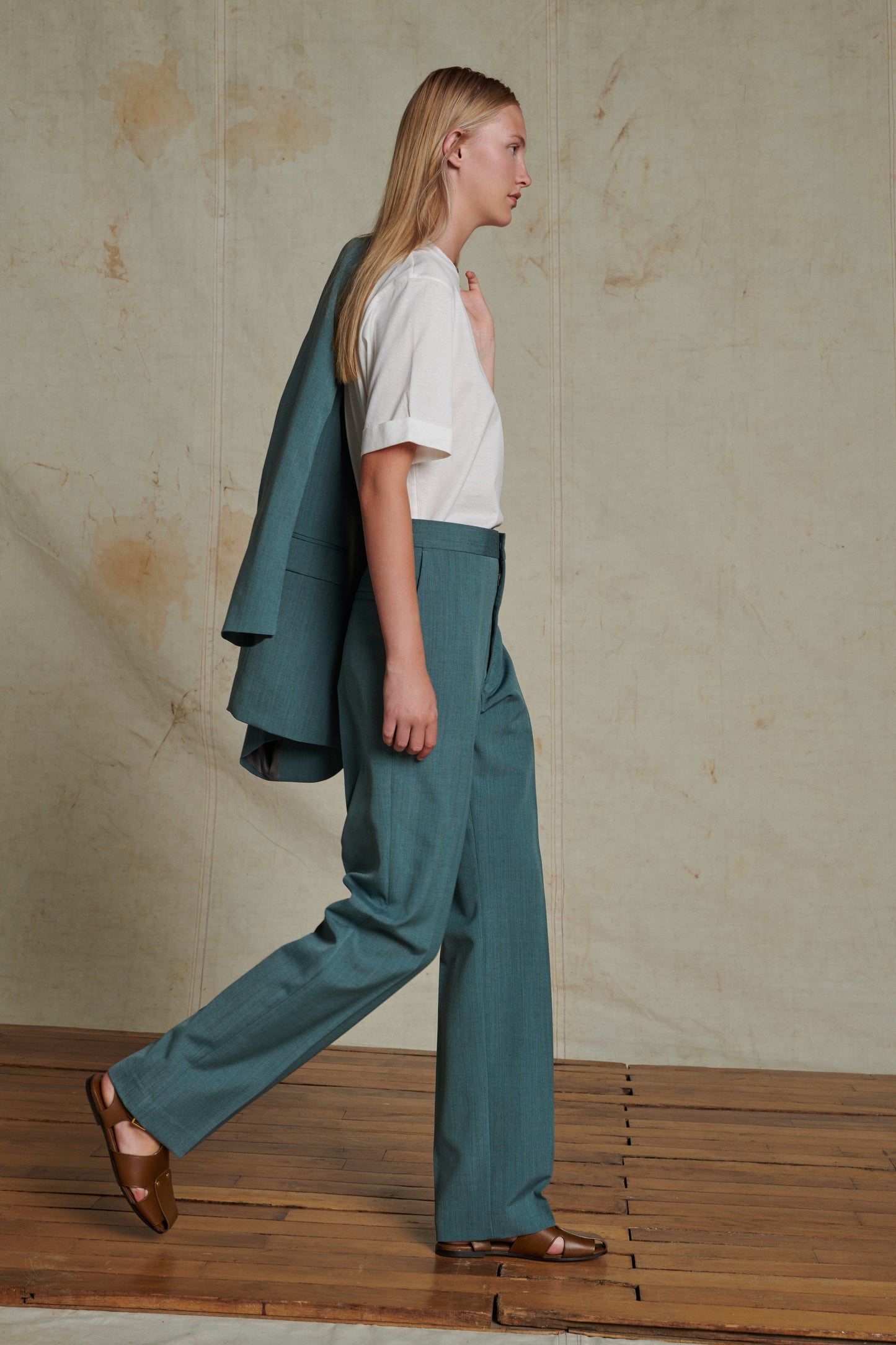 Pantalon Valencia - Vert D'Eau - Femme