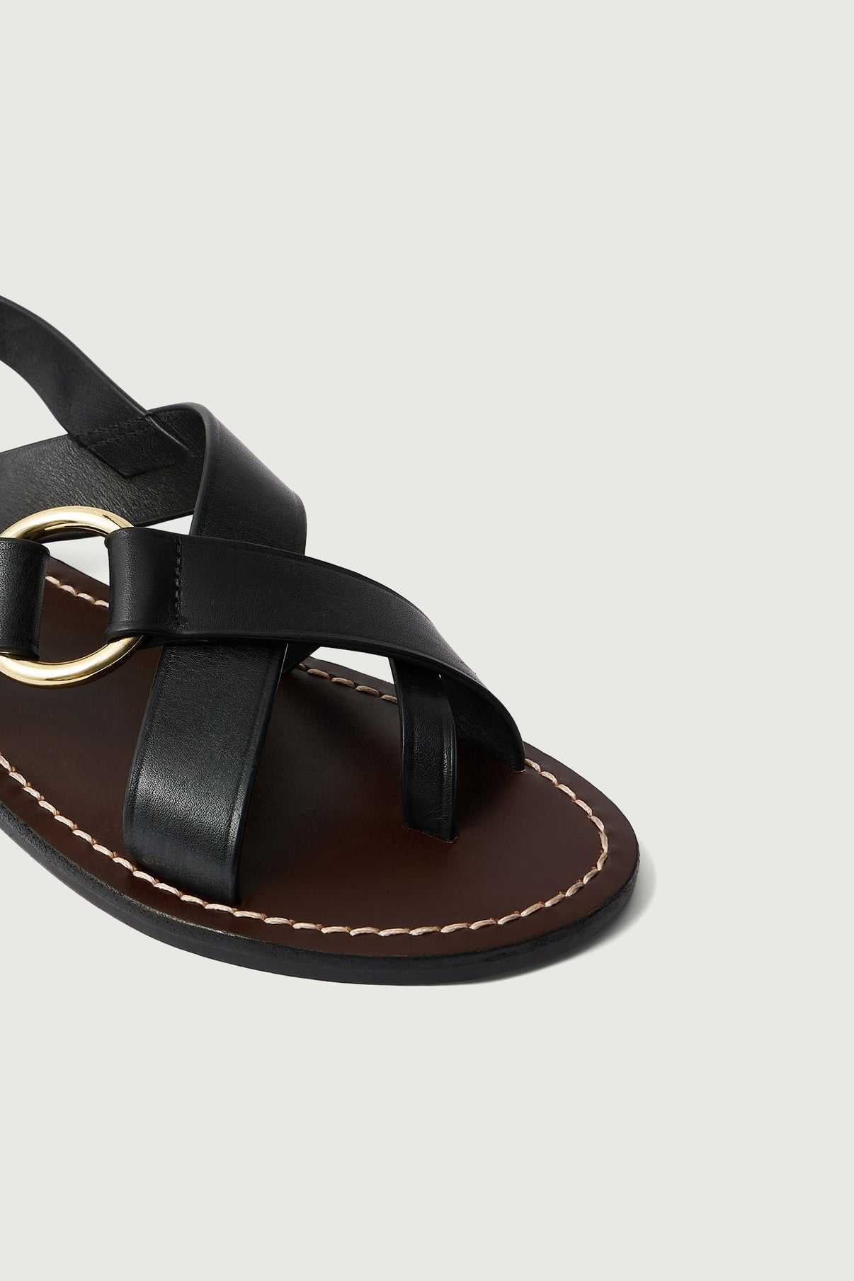 FLORENCE BLACK SANDALS vue 5